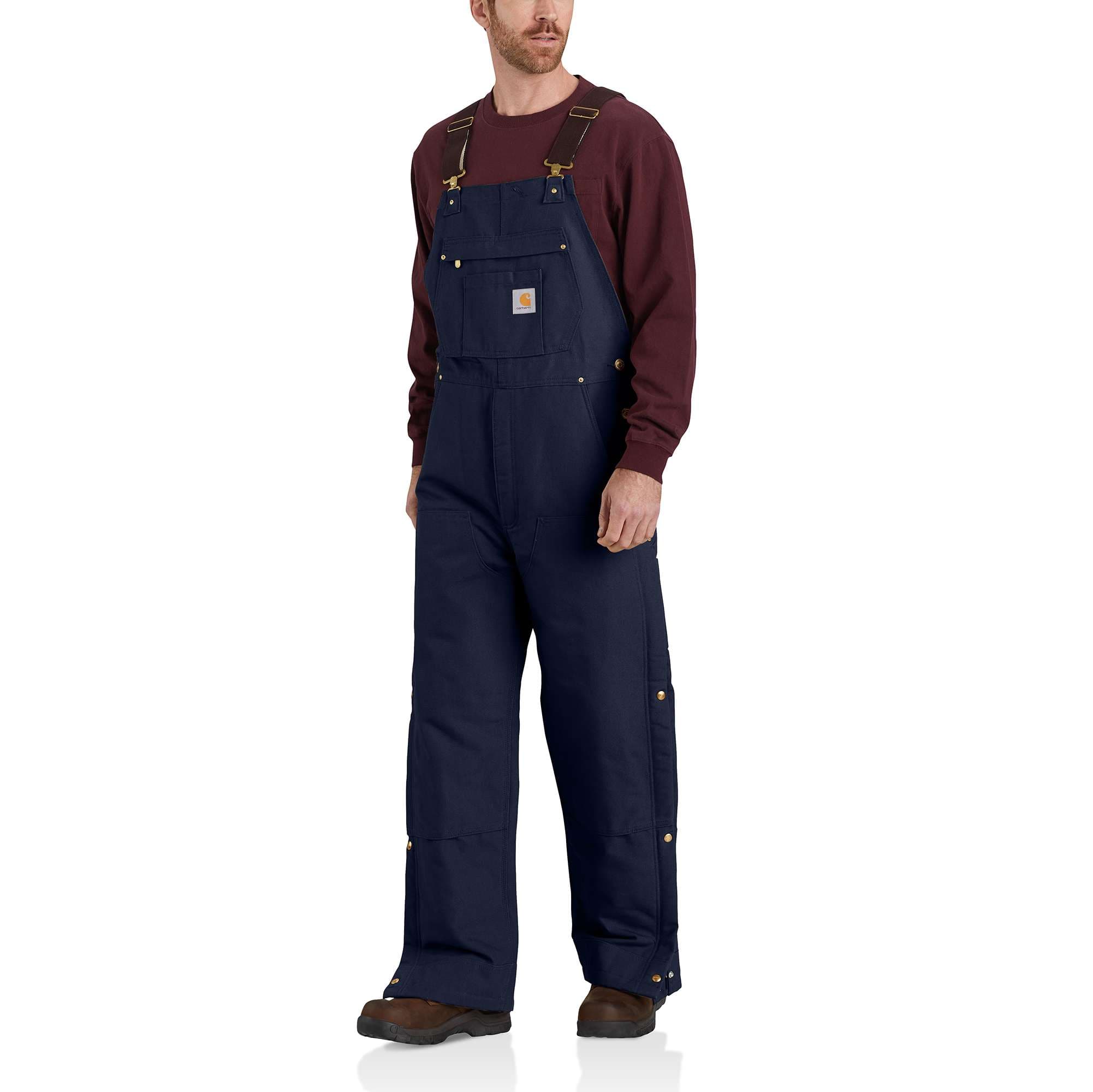 LOOSE FIT FIRM DUCK INSULATED BIB OVERALL | Carhartt®